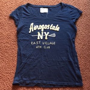Navy blue Aeropostale t-shirt